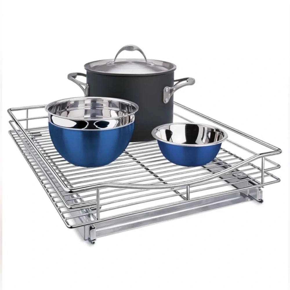 NEW LYNK Professional Under Sink Slide Shelf, 17” x 21”